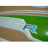 STICKER SET KAWASAKI ZX-6R YEAR 2012 GREEN PERFORMANCE EDITION