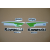 STICKER SET KAWASAKI ZX-6R YEAR 2012 GREEN PERFORMANCE EDITION