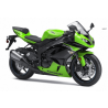 STICKER SET KAWASAKI ZX-6R YEAR 2012 GREEN PERFORMANCE EDITION