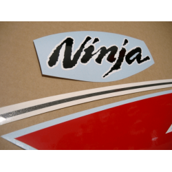 STICKER SET KAWASAKI ZX-6R AÑO 2012 RED