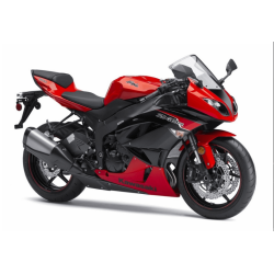 STICKER SET KAWASAKI ZX-6R YEAR 2012 RED