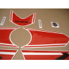 Decals SUZUKI HAYABUSA 2018 BLACK-RED