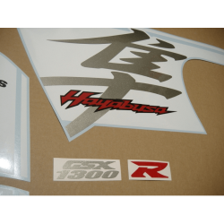 Decals SUZUKI HAYABUSA 2017 BLUE-WHITE