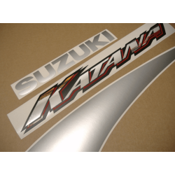 Adhesivo SUZUKI KATANA GSX F600 BLUE YEAR 2000 VERSION USA