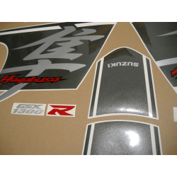 Stickers decals SUZUKI HAYABUSA 2017 BLACK-GREY