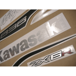 ADESIVI KAWASAKI ZX-6R YEAR 2013 BLACK