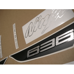 ADHESIVO KIT KAWASAKI ZX-6R AÑO 2013 NEGRO