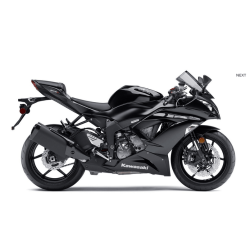 ADESIVI KAWASAKI ZX-6R YEAR 2013 BLACK