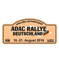 ADHESIVO RALLY FIA WRC ALEMANIA 2016
