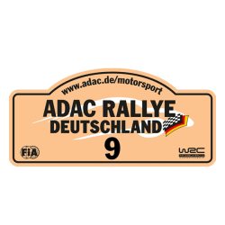 STICKER RALLY FIA WRC ALEMANIA 2016