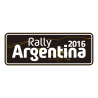 STICKER RALLY FIA WRC ARGENTINA 2016