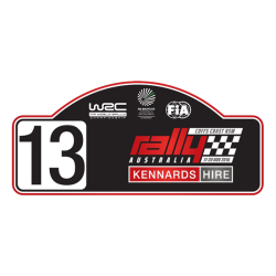 AUTOCOLLANT RALLY FIA WRC AUSTRALIA 2016