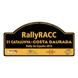 AUTOCOLLANT RALLY FIA WRC ESPAÑA 2015