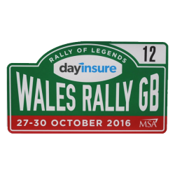 ADHESIVO RALLY FIA WRC GRAN BRETAÑA