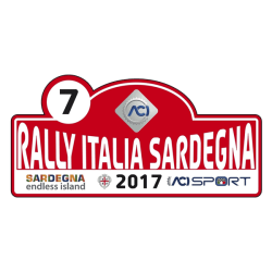 ADHESIVO RALLY FIA WRC ITALIA