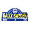 AUFKLEBER RALLY FIA WRC SWEDEN