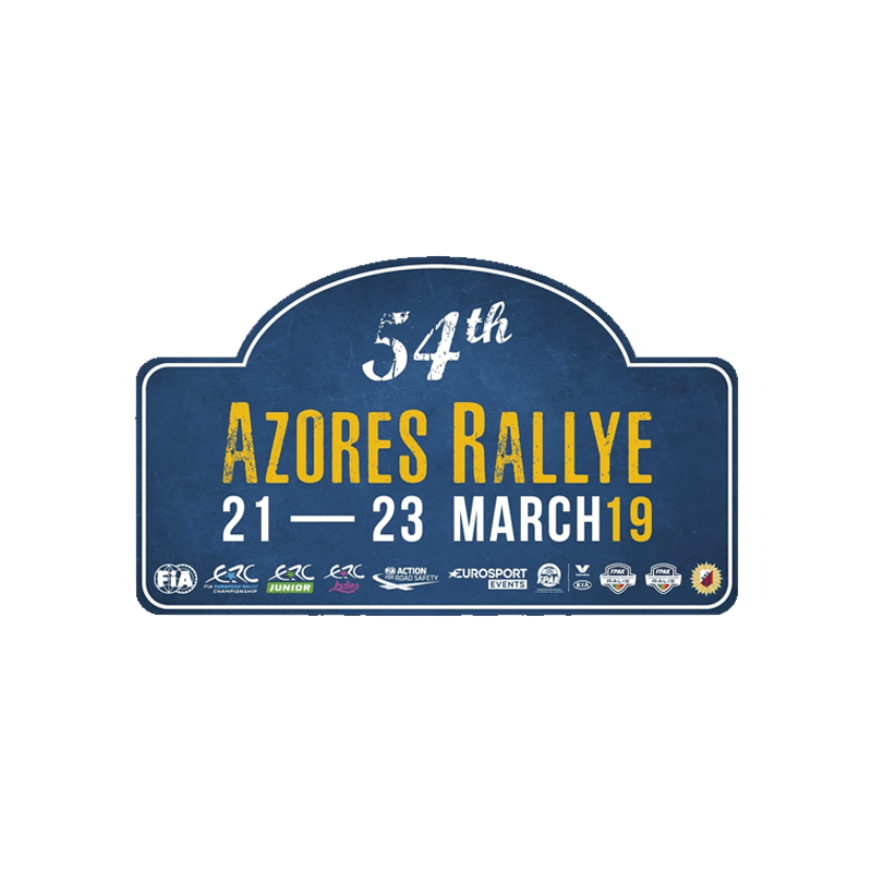 ADHESIVO RALLY FIA WRC AZORES