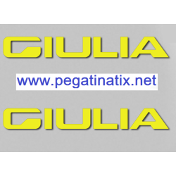STICKER LOGO ALFA ROMEO GIULA