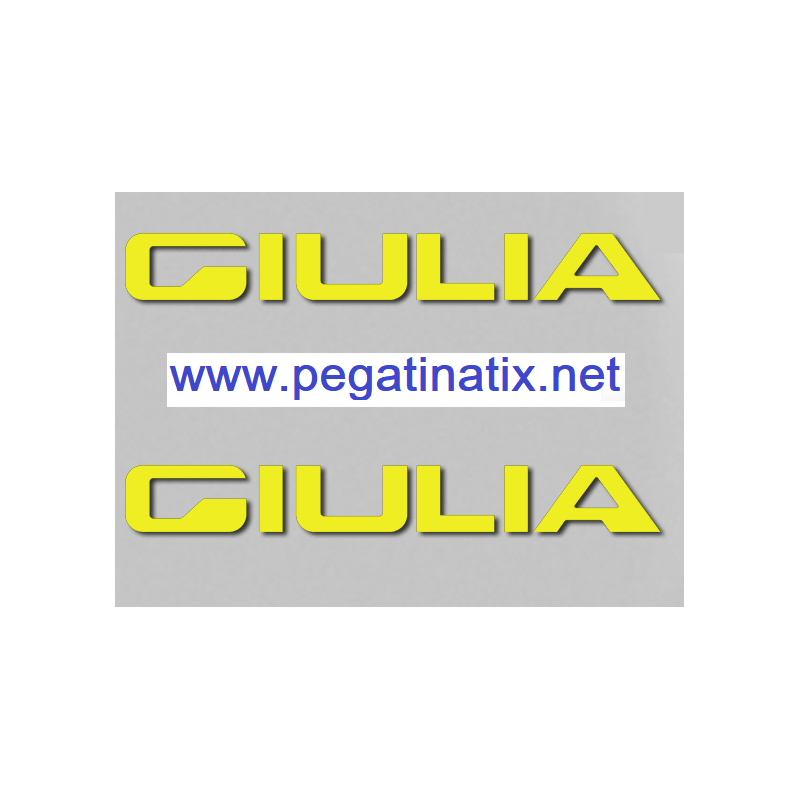 AUFKLEBER LOGO ALFA ROMEO GIULA