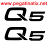 AUTOCOLLANT LOGO AUDI Q5