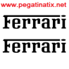 AUFKLEBER LOGO FERRARI