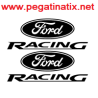 AUFKLEBER LOGO FORD FIESTA