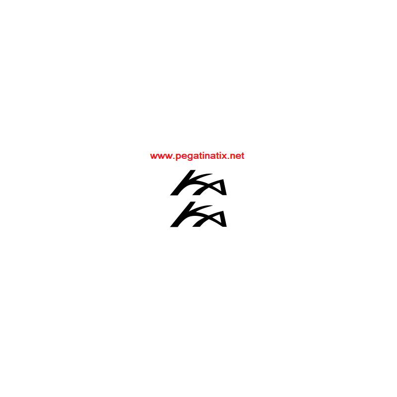 STICKER LOGO FORD RACING