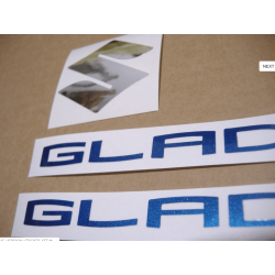 Stickers Suzuki GLADIUS WHITE/BLUE 2012 SV650