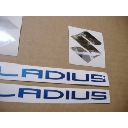 Stickers Suzuki GLADIUS WHITE/BLUE 2012 SV650