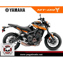 AUFKLEBER YAMAHA MT-09 2014-2016
