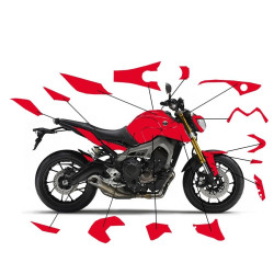 AUFKLEBER YAMAHA MT-09 2014-2016 WINTER