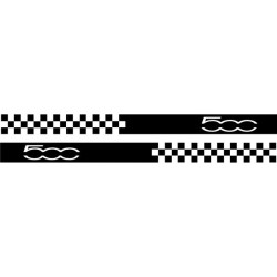 ADESIVI FLAG  FIAT 500