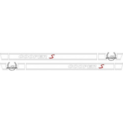 STICKER DECALS MINI COOPER S
