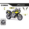 YAMAHA FZS600 FAZER 2004 - 2007 YELLOW