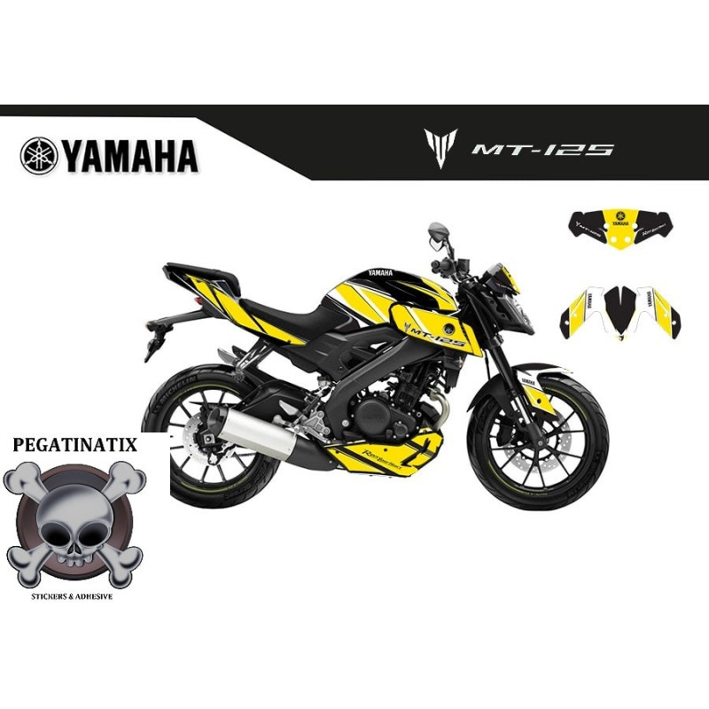 Stickers YAMAHA MT-125 2014-2019 ANNIVERSARY