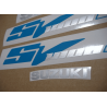 AUTOCOLLANT Suzuki  SV 1000S BLUE YEAR 2004