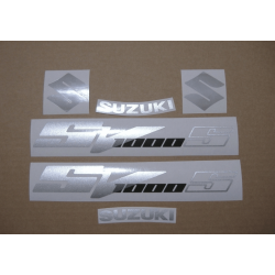 AUTOCOLLANT Suzuki SV 1000S BLUE YEAR 2007
