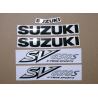 AUTOCOLLANT SUZUKI SV650S 2002 YELLOW