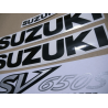 AUTOCOLLANT SUZUKI SV650S 2002 YELLOW