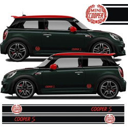 STICKER DECALS MINI COOPER