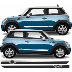 ADESIVOS FAIXAS LATERAIS MINI COOPER MK1/MK2