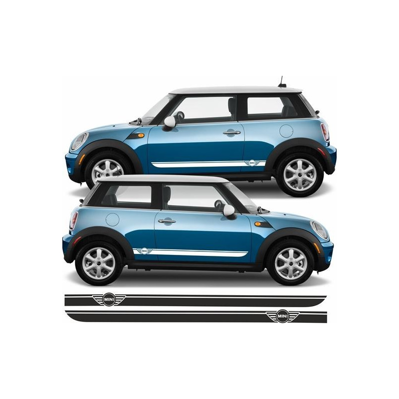 ADESIVI BANDE LATERALI MINI COOPER MK1/MK2