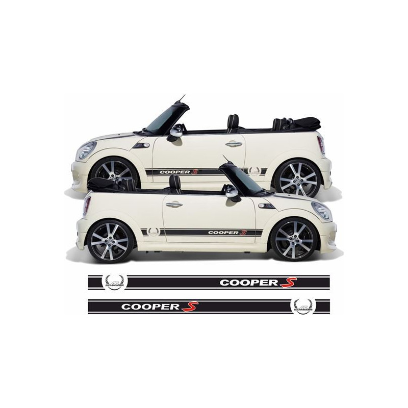 DECALS SIDE STRIPES MINI COOPER AC Schnitzer