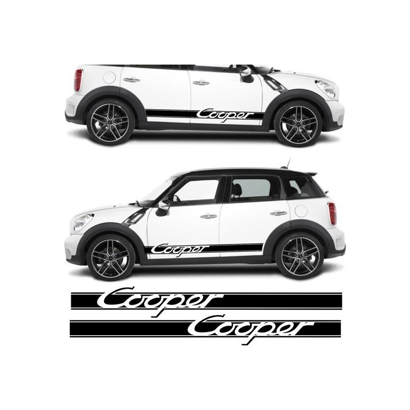 AUFKLEBER SEITENSTREIFEN FLAG Cooper S