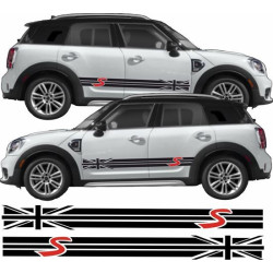 ADESIVOS FAIXAS LATERAIS MINI COOPER S 2019