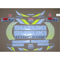 ADESIVI STICKERS KIT MOTO GP SUZUKI GSXR600