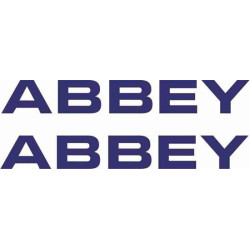 ADESIVI CARAVAN ABBEY x2
