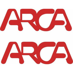 Adhesivo caravana ARCA x2