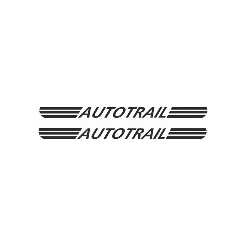 Adhesivo caravana AUTOTRAIL x2
