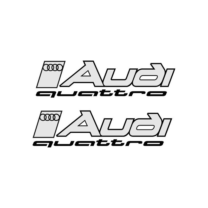Stickers AUDI QUATTRO